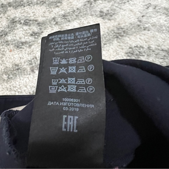 SOLD- Tory Burch Maude Legging Pants in Navy Size 0 - Picture 8 of 9